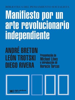 cover image of Manifiesto por un arte revolucionario independiente